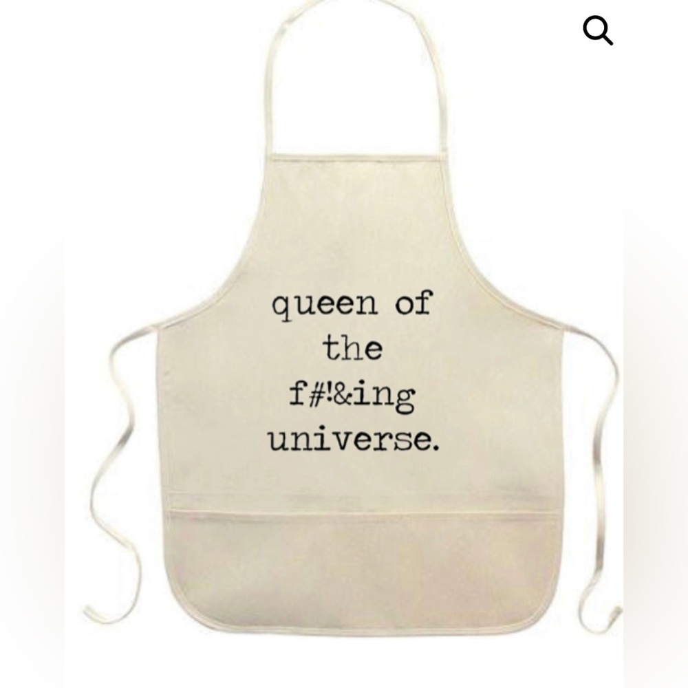 Queen of the f#!&img universe apron